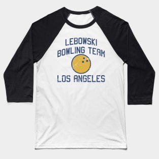 Lebowski Bowling Team Los Angeles Baseball T-Shirt